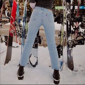 Levi's 501 Crop Jeans